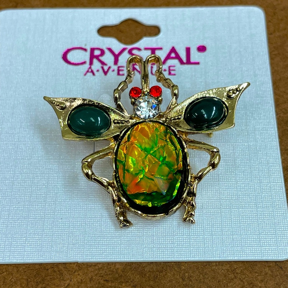 Insects Enamel Beetle Pin Brooch